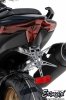 Aluminiowy uchwyt tablicy rejestracyjnej ERMAX PLATE HOLDER Yamaha T-MAX 560 2022 - 2025